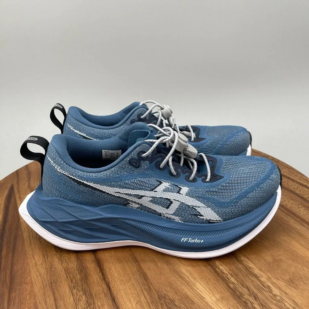 Asics Superblast 2 Shoes Youth Boys Size 5 Blue Running Comfort Walking Sneakers